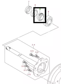 PINION ARBORE DE TRANSMISIE JIMNY SN415, A6G415 în Moldova